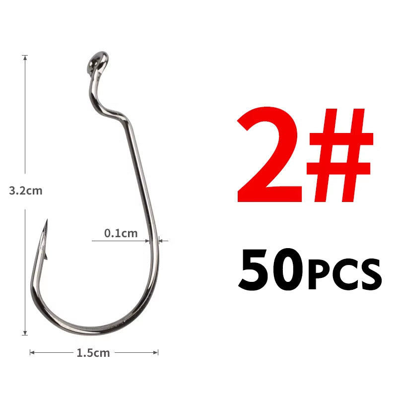 Softjerk Hooks 50pcs