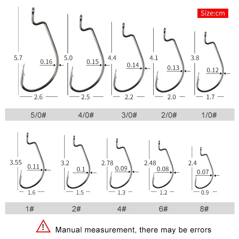 Softjerk Hooks 50pcs