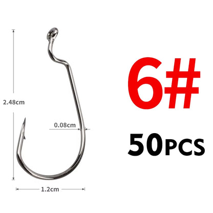 Softjerk Hooks 50pcs