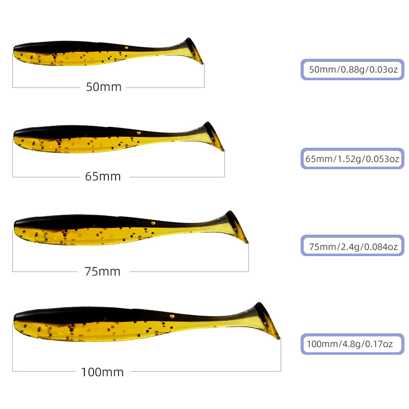 Shiner Fishing Lures 10pcs