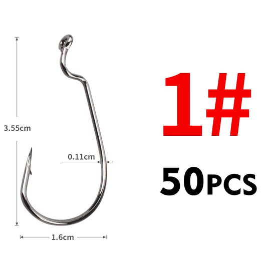Softjerk Hooks 50pcs