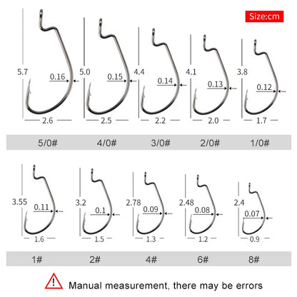 Softjerk Hooks 50pcs